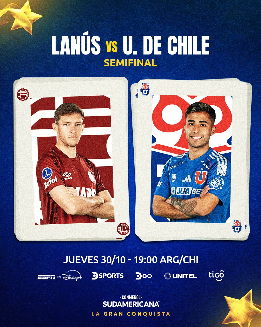 Hoy se define el rival de Mineiro en la final de Copa Sudamericana. Lanús y U de chile llegan empatados