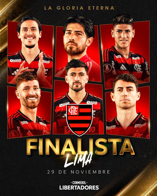 Flamengo, primer finalista de la Gloria Eterna