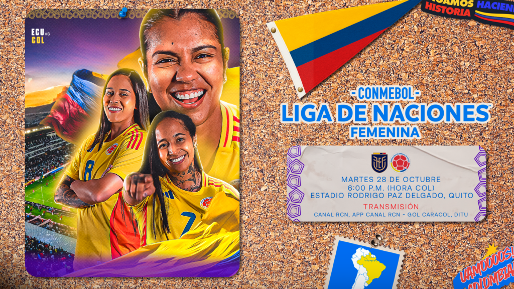 Colombia visita la altura de Quito en la segunda fecha de las Eliminatorias femeninas. Se enfrentan la primera contra la segunda de la tabla